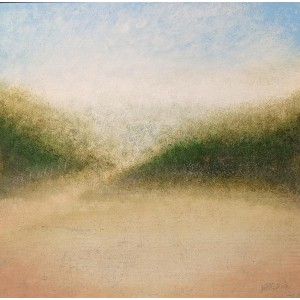 Irtiza Kazmi, 18 x 18 inches, Acrylics on Canvas, Landscape Painting, AC-IRTK-044